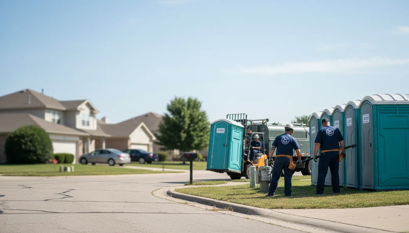 Porta Potty Rental in Olmitz, KS near me
